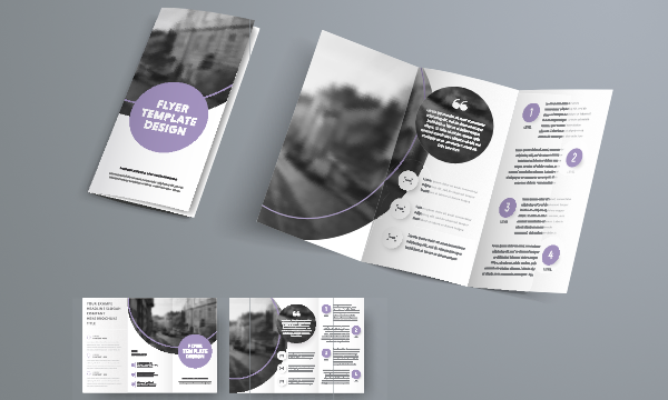 Various Types of leaflet and flyer designs